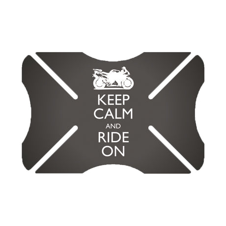 Oxford Essential Motorcycle Helmet Bumper - Ride On