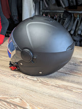 MIDA MV-6 Open Face Jet DVS Motorcycle Helmet Matt Black XL