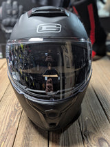 G-Mac Glide Evo Flip Front Motorcycle Helmet Satin Black M