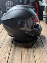G-Mac Glide Evo Flip Front Motorcycle Helmet Satin Black M