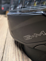 G-Mac Glide Evo Flip Front Motorcycle Helmet Satin Black M