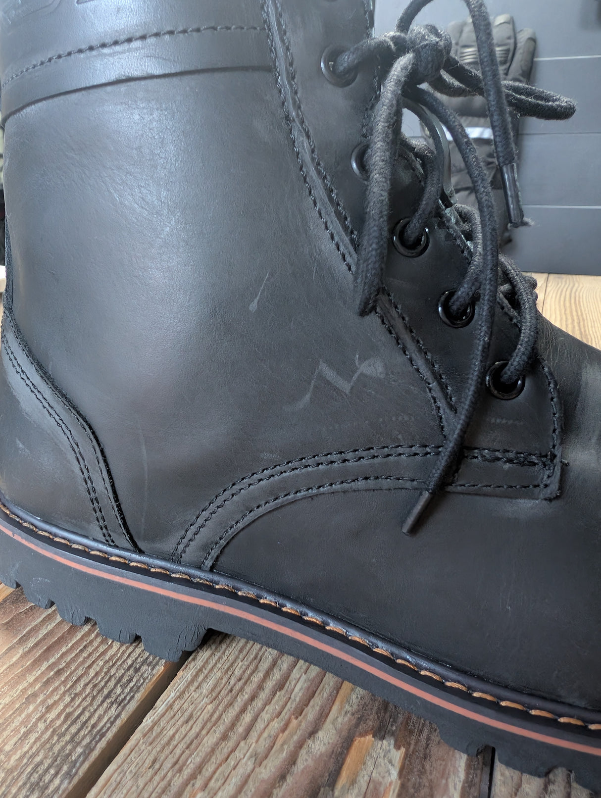 RST Roadster CE Waterproof Mens Boot Black 45 (Distressed)