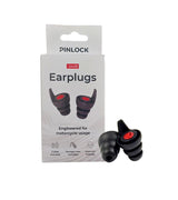 Pinlock Premium Motorcycle Ear Plugs Twin Pack - 1 Medium Pair & 1 Large Pair -24dB SNR