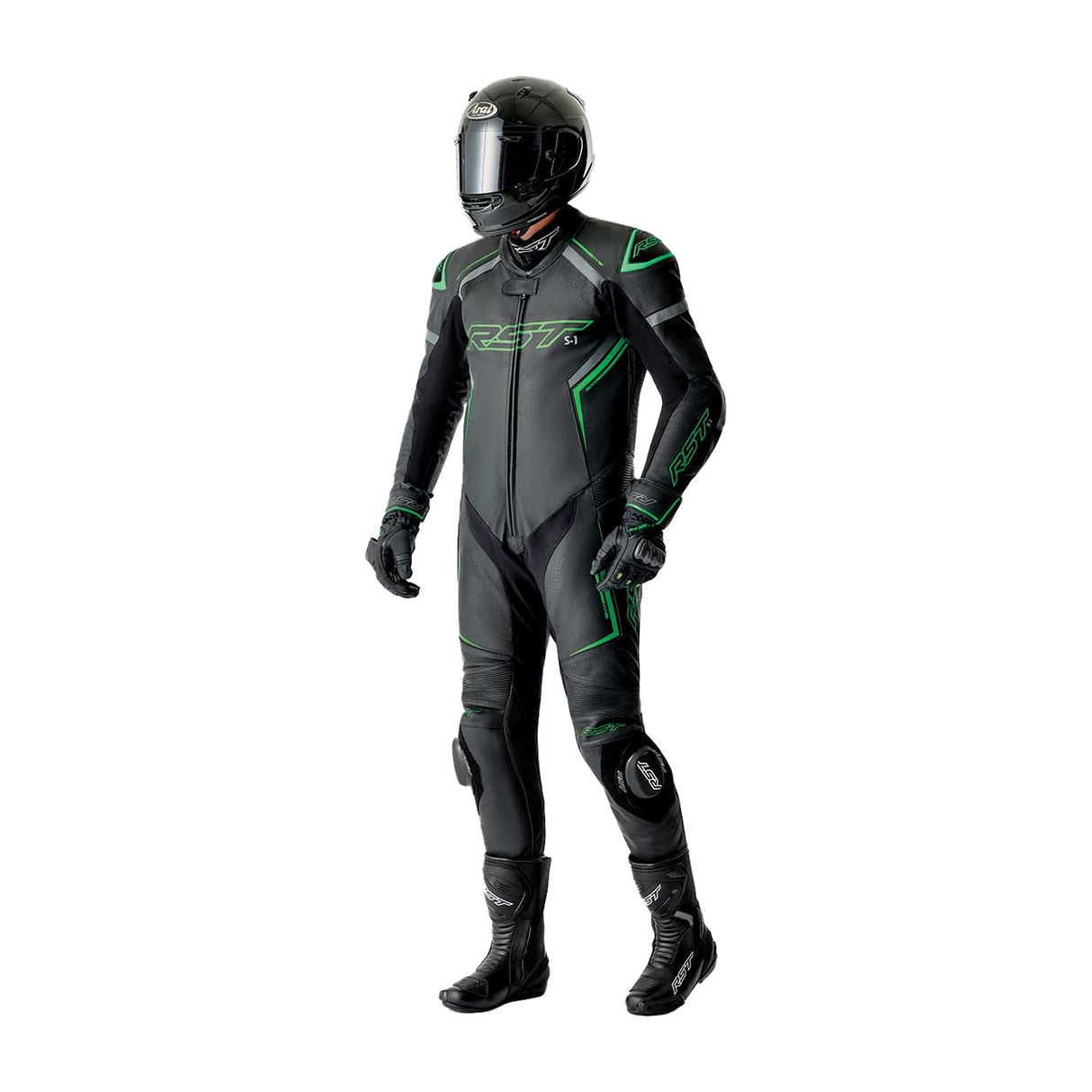 RST S1 D3O 1 Piece Leather Race Suit