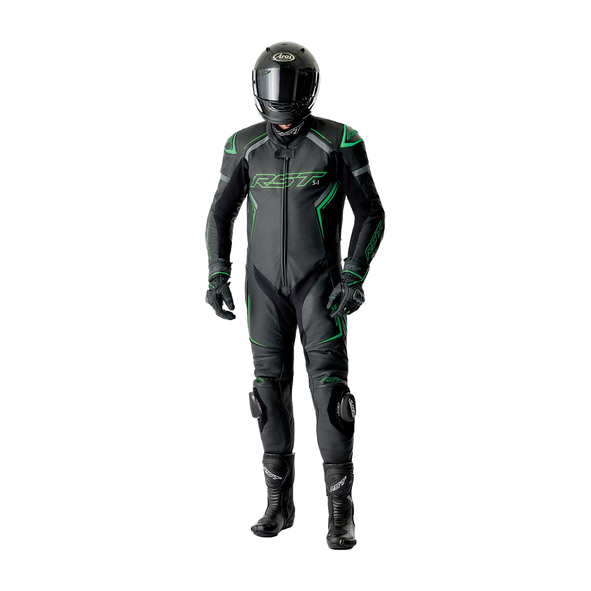 RST S1 D3O 1 Piece Leather Race Suit