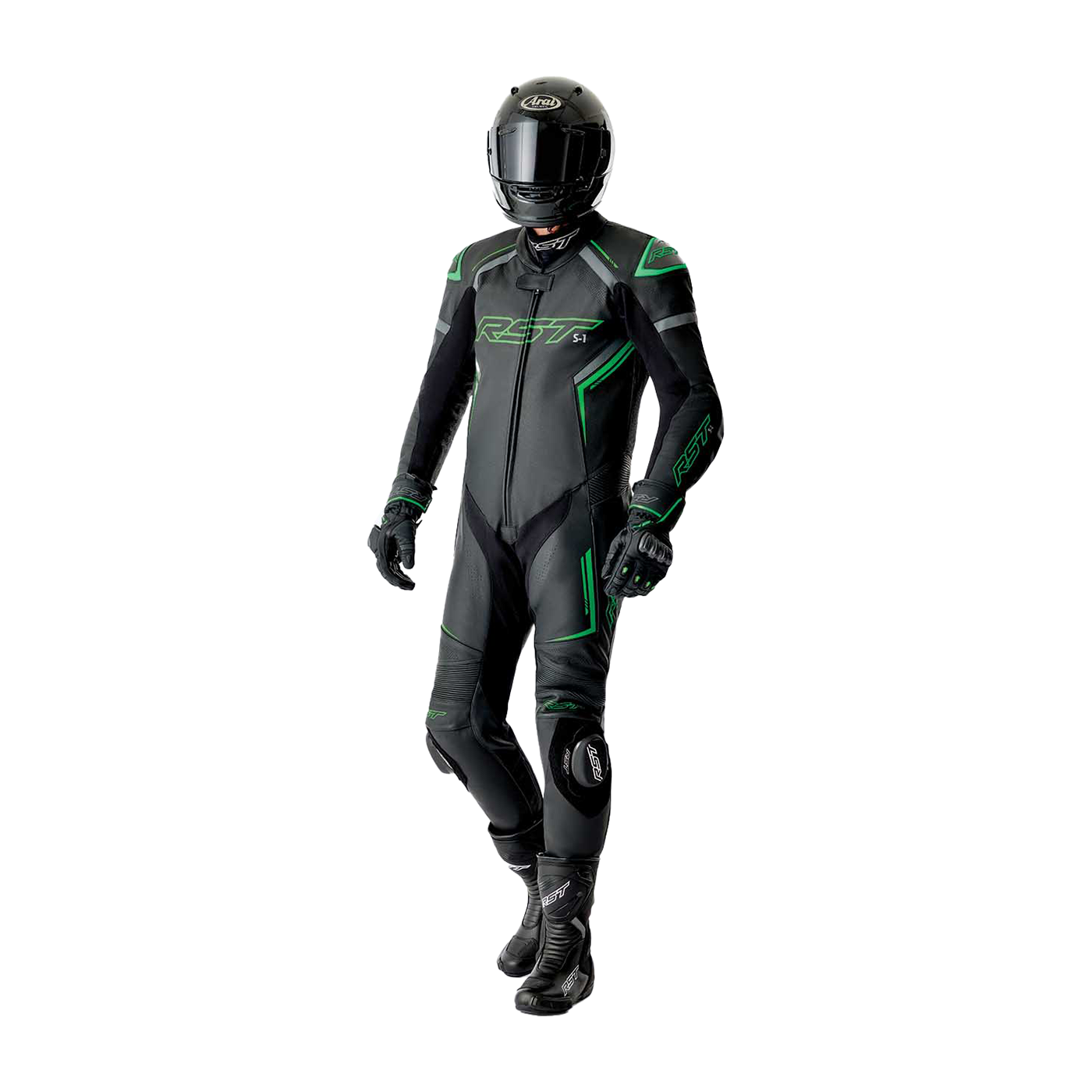 RST S1 D3O 1 Piece Leather Race Suit