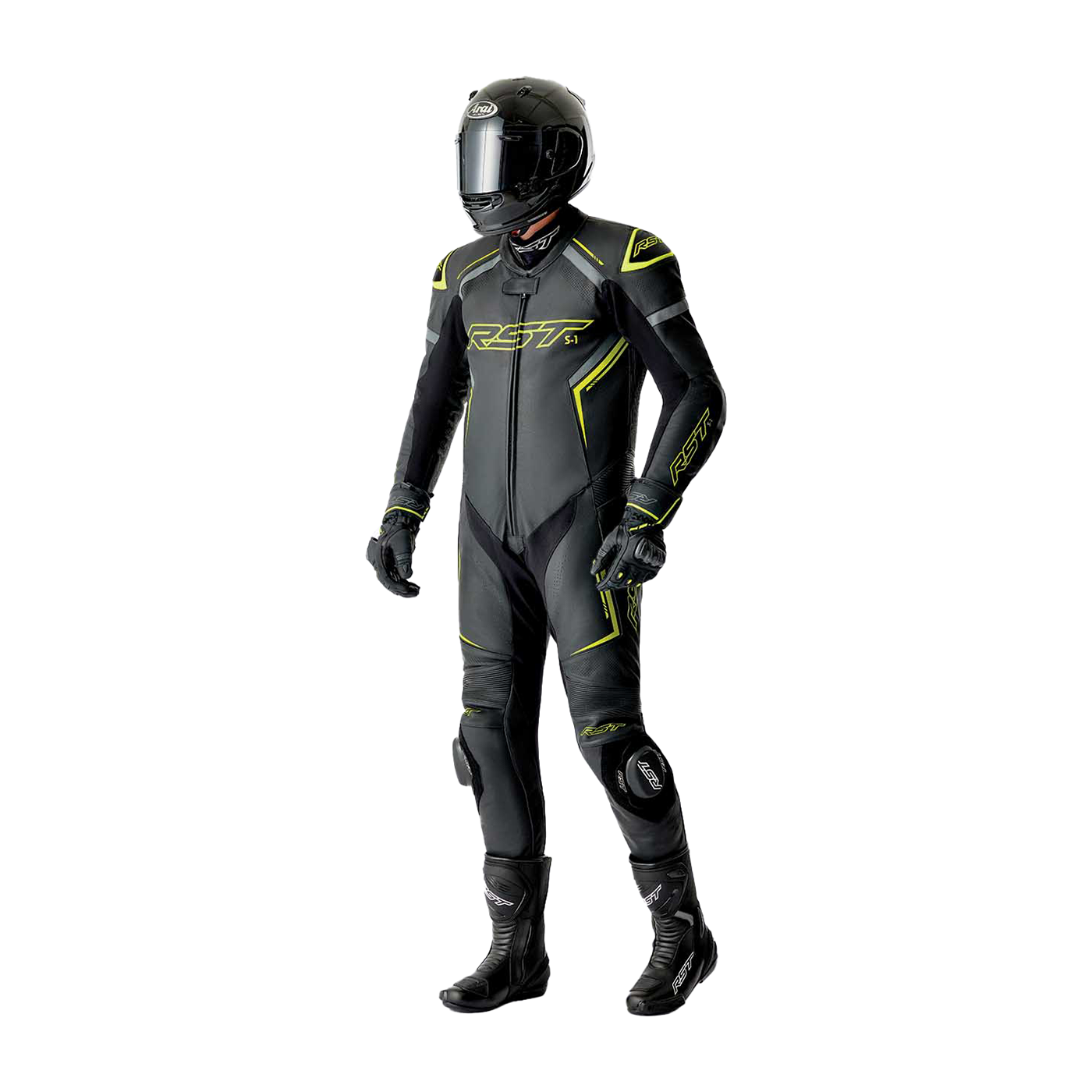 RST S1 D3O 1 Piece Leather Race Suit