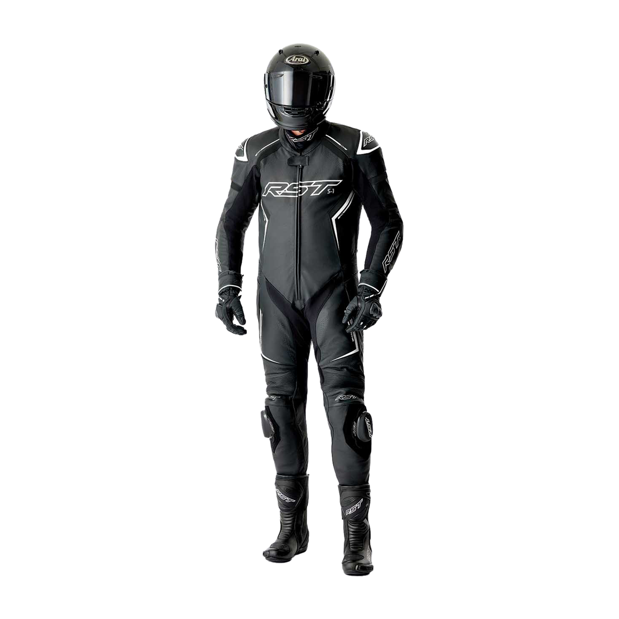 RST S1 D3O 1 Piece Leather Race Suit