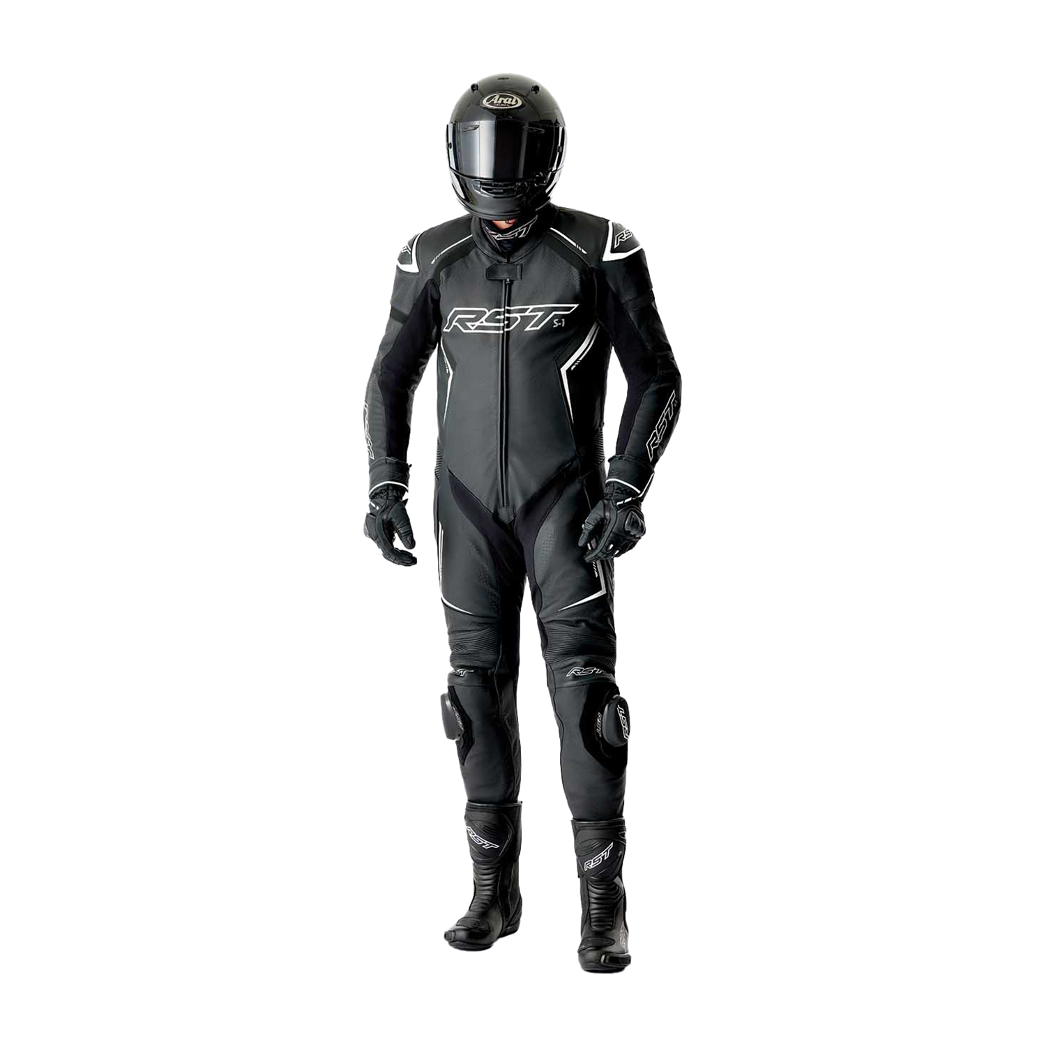 RST S1 D3O 1 Piece Leather Race Suit