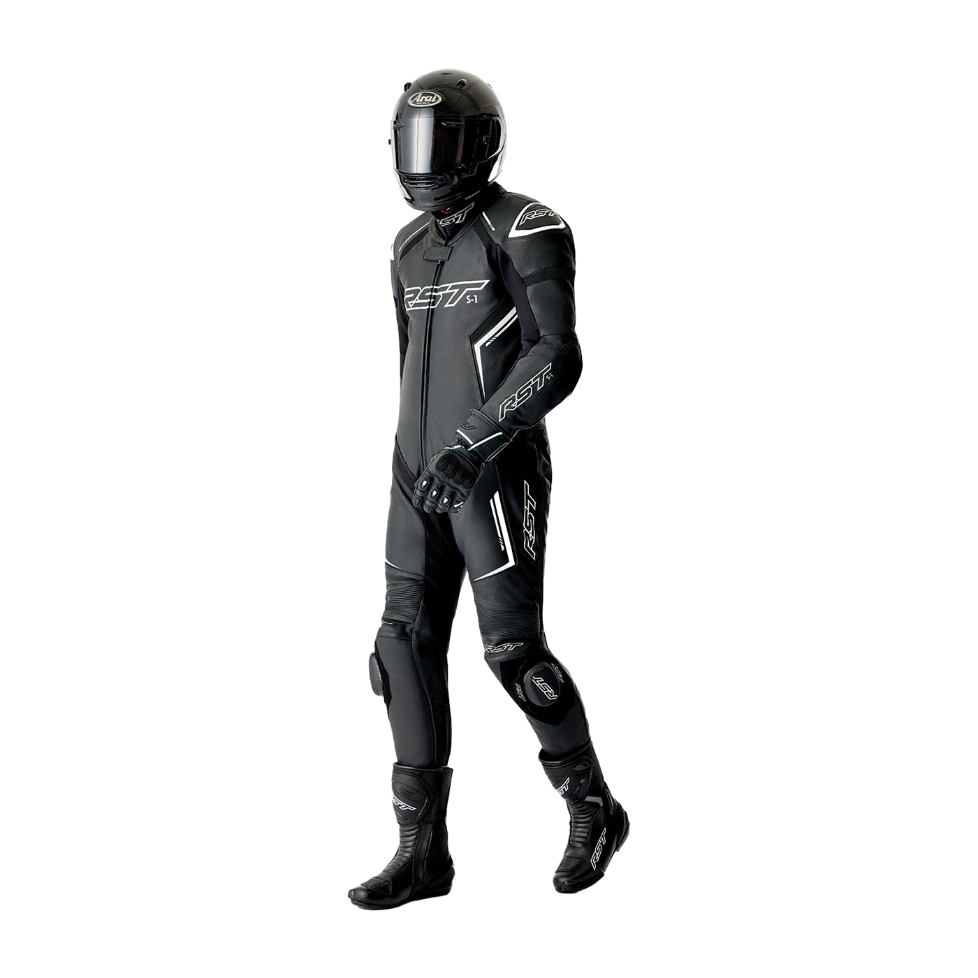 RST S1 D3O 1 Piece Leather Race Suit