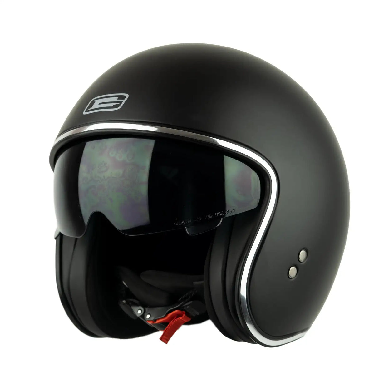 G-Mac Rebel Evo 2.0 Open Face Motorcycle Helmet