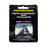 Riderr Pack of 4 Replacement Zip Pullers