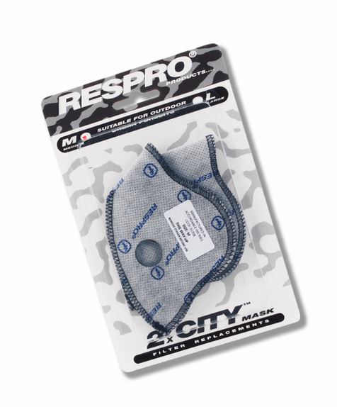 Respro City™ Mask Replacement Filters - Twin Pack