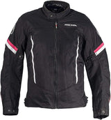 Richa Eve Ladies Motorcycle Textile Jacket - Black/Pink