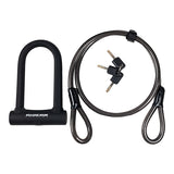 Riderr Double Locking U Lock + Cable