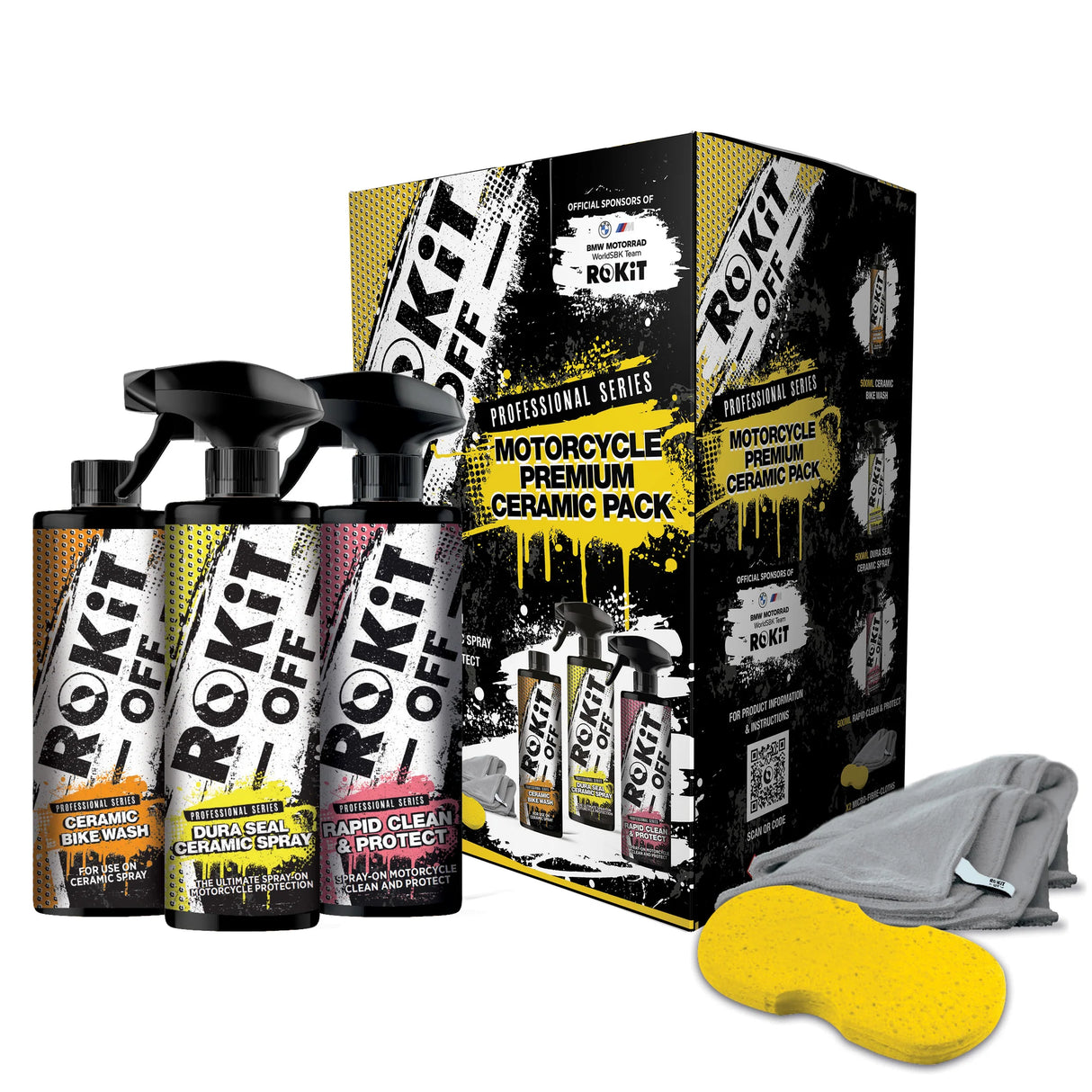 ROKiT OFF Motorcycle Premium Ceramic Pack