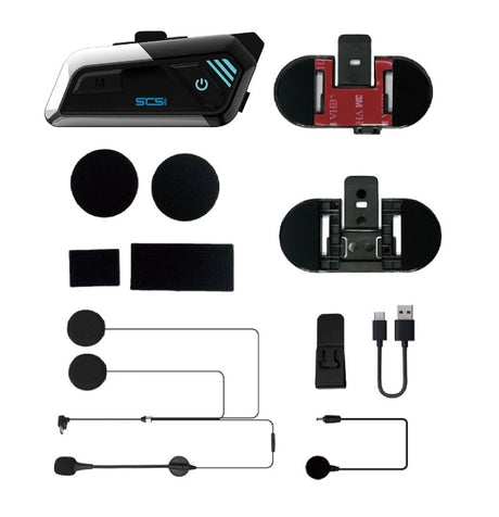 SCS S9XM Bluetooth Helmet Intercom System