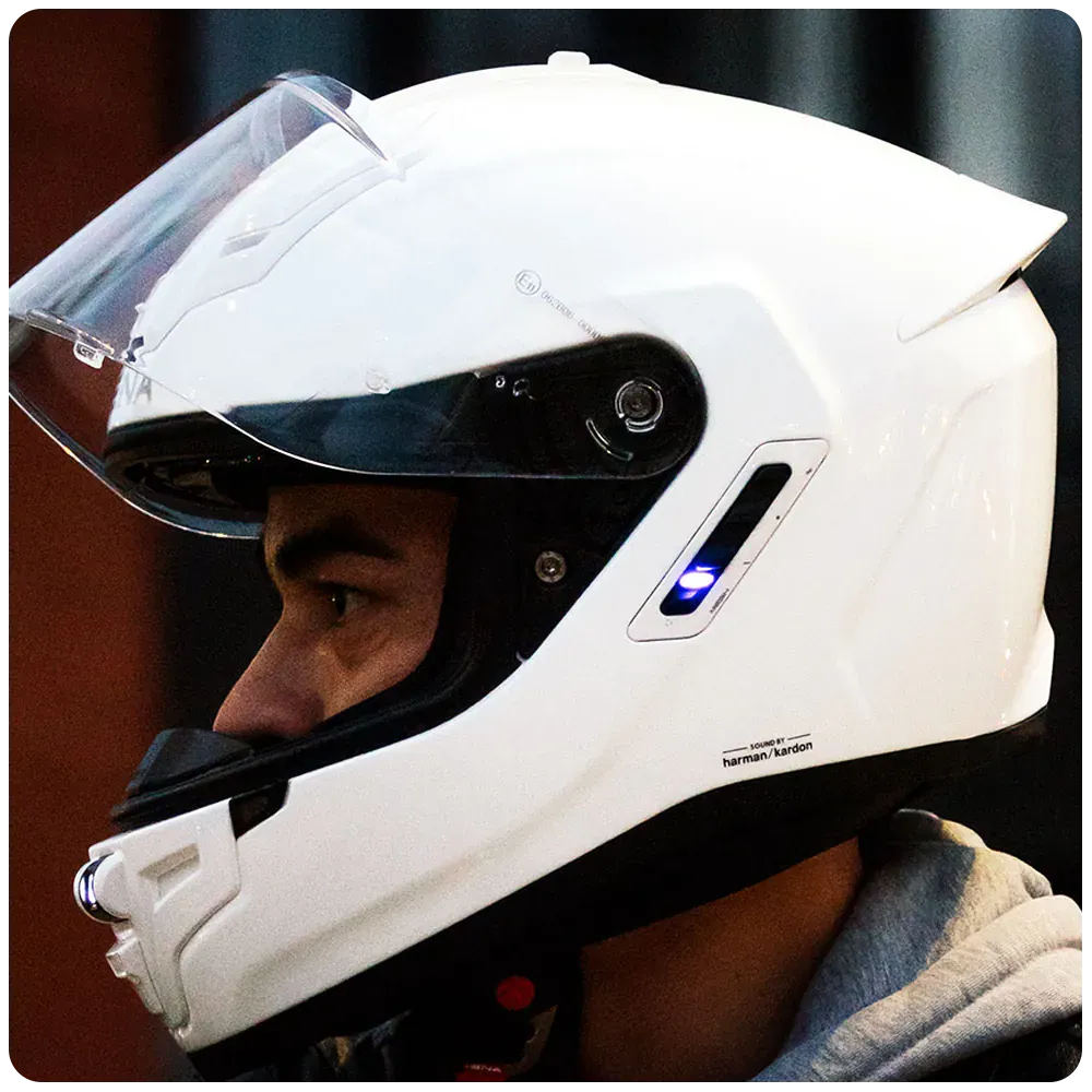 SENA Phantom ANC Smart Full Face Helmet with Integrated Intercom