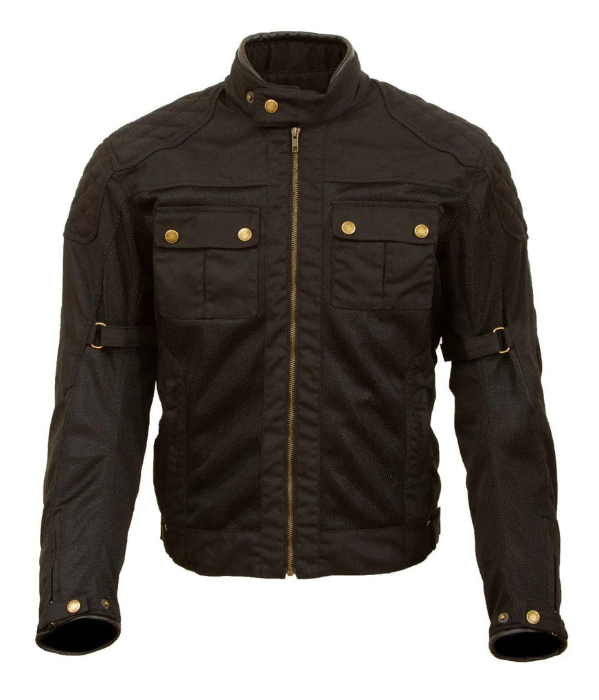 Merlin Shenstone Air D3O Tech Wax Jacket - Black