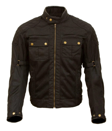 Merlin Shenstone Air D3O Tech Wax Jacket - Black
