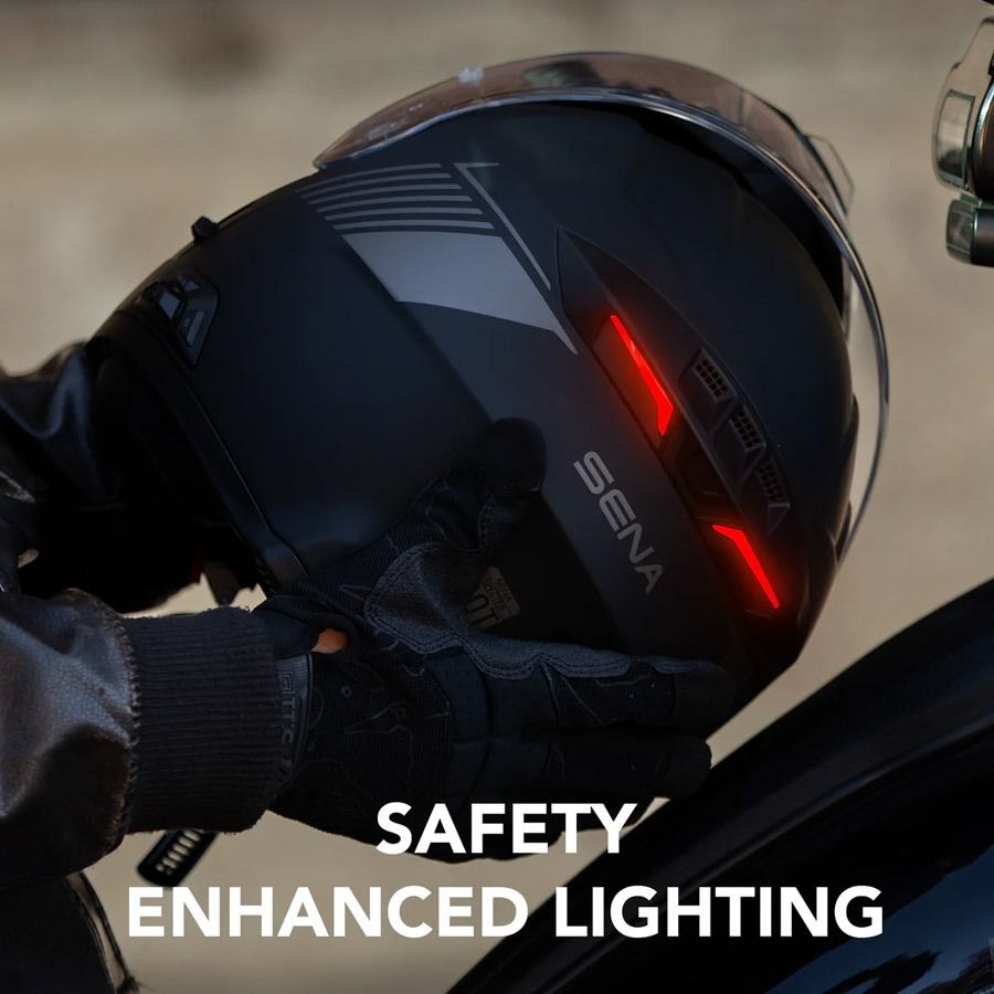 SENA Specter Smart Flip Front Helmet with Integrated Intercom