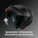 SENA Specter Smart Flip Front Helmet with Integrated Intercom