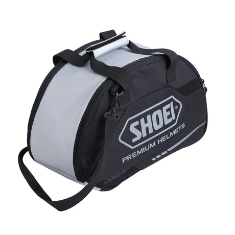 Official Shoei Helmet Carry Race Bag - Silver / Black