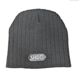 Official Shoei Helmets Beanie Hat in Grey or Black