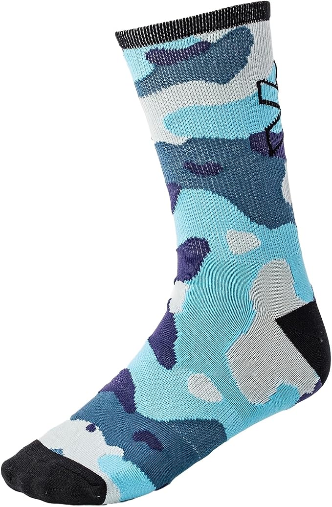 SPADA MTB Crew Socks, UK 9-12 - Camo/Leopard/Black - Size UK9-12