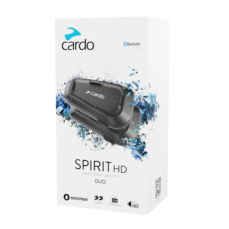 Cardo Spirit HD Universal Bluetooth Intercom System