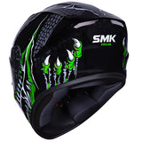 SMK Stellar Full Face Motorcycle Helmet + Free Dark Visor