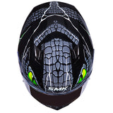 SMK Stellar Full Face Motorcycle Helmet + Free Dark Visor