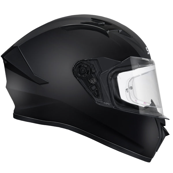 SMK Stellar Full Face Motorcycle Helmet + Free Dark Visor