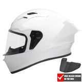SMK Stellar Full Face Motorcycle Helmet + Free Dark Visor