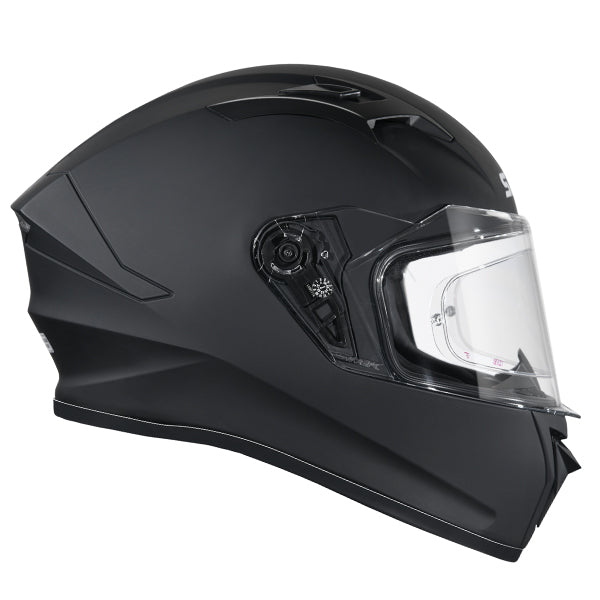 SMK Stellar Full Face Motorcycle Helmet + Free Dark Visor
