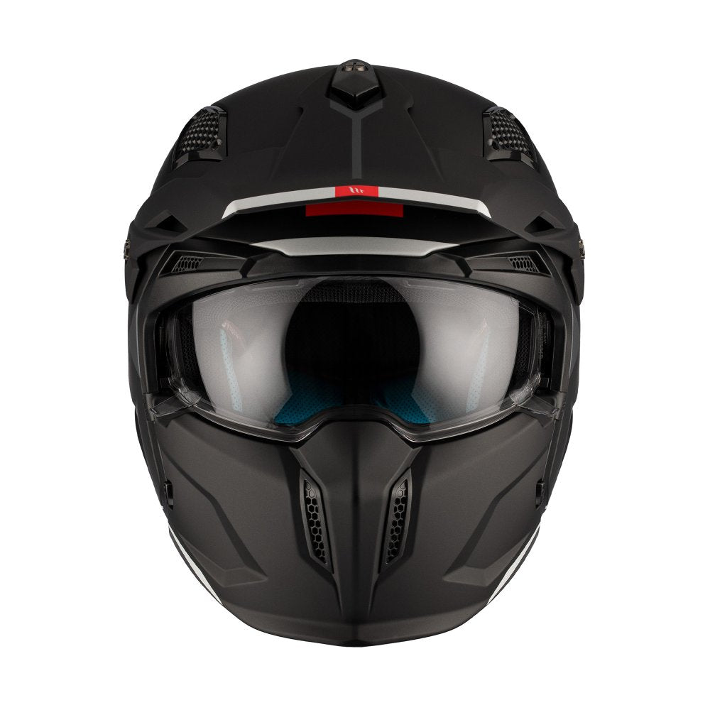 MT Streetfighter SV S Motorcycle Helmet with Removable Face Mask