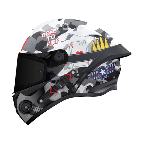 MT Targo S Full Face Motorcycle Helmet