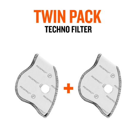 Respro Techno™ Mask Replacement Filters - Twin Pack