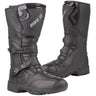 Bikeit Triple Black CE Leather Waterproof Adventure Boots
