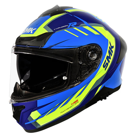 SMK Typhoon Full Face Helmet + Free Dark Visor