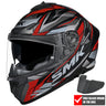 SMK Typhoon Full Face Helmet + Free Dark Visor