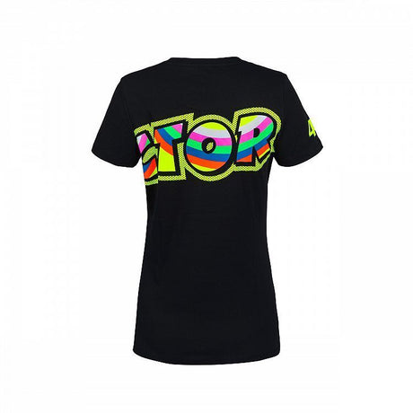 VR46 Rossi The Doctor Donna  T-Shirt - Black