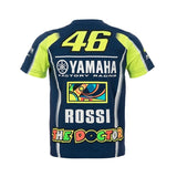 Official VR46 Rossi Yamaha 'The Doctor' Kids Youth Cotton T-Shirt - 5/6 Years