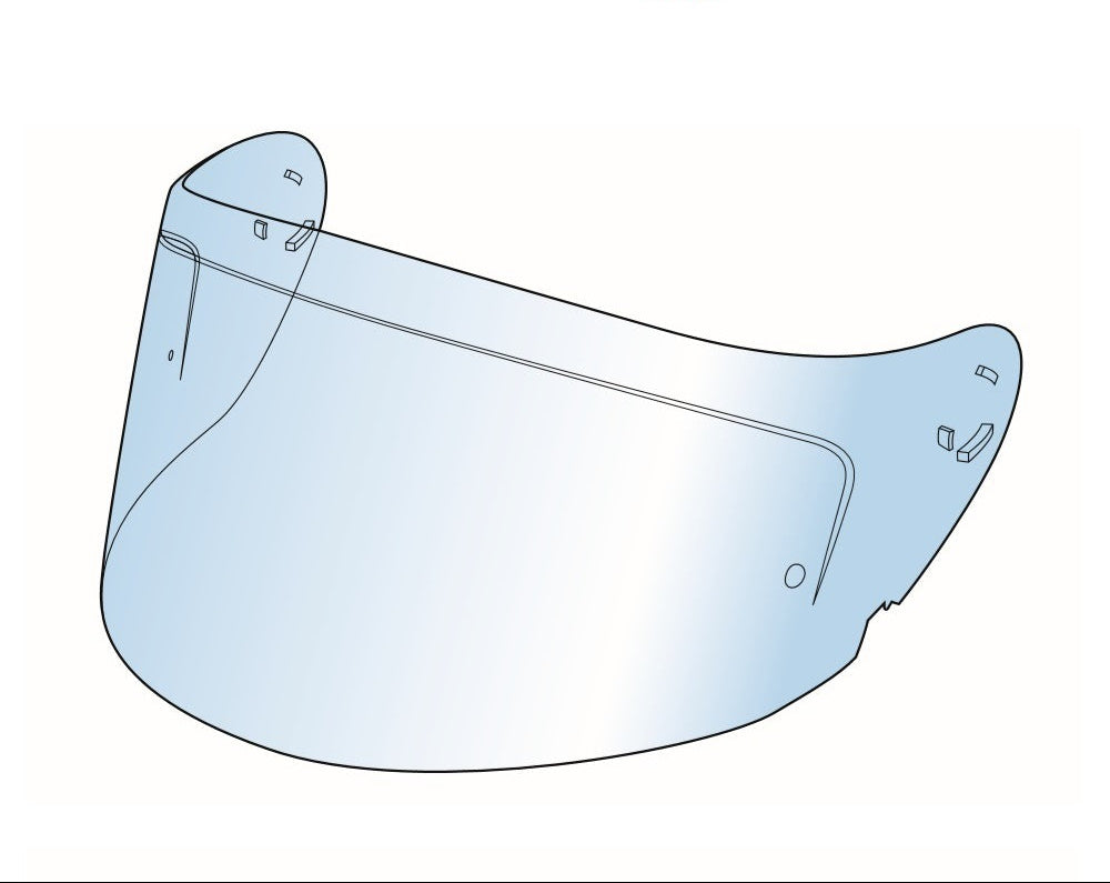 Vcan H272 Motorcycle Helmet Visor Clear