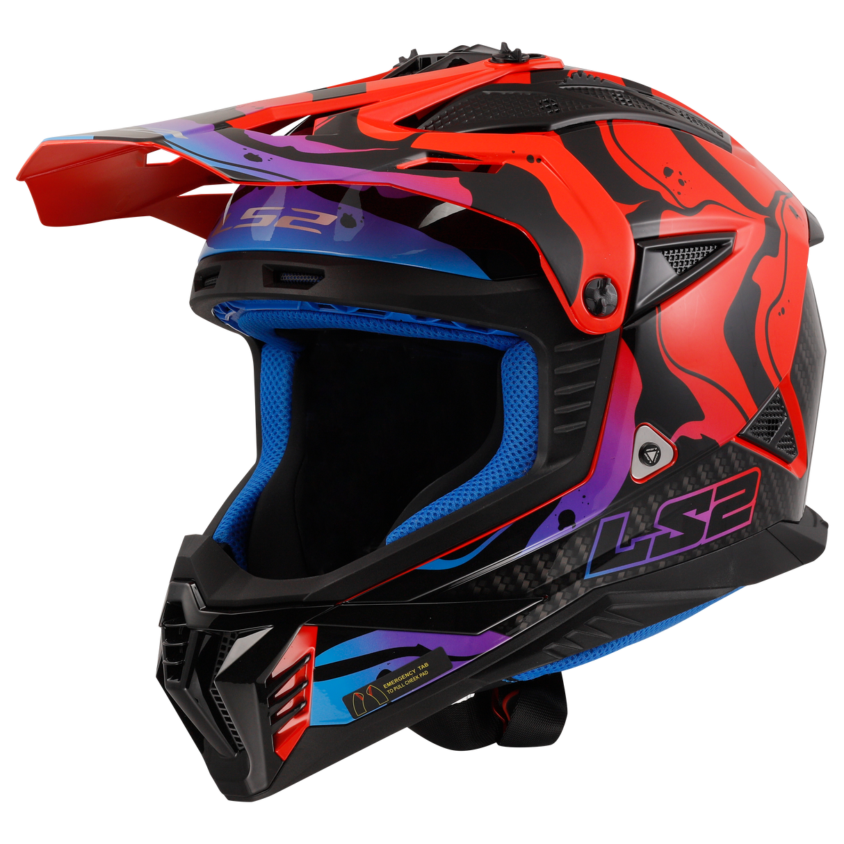 LS2 MX708 Fast II Motocross MX Off Road Helmet