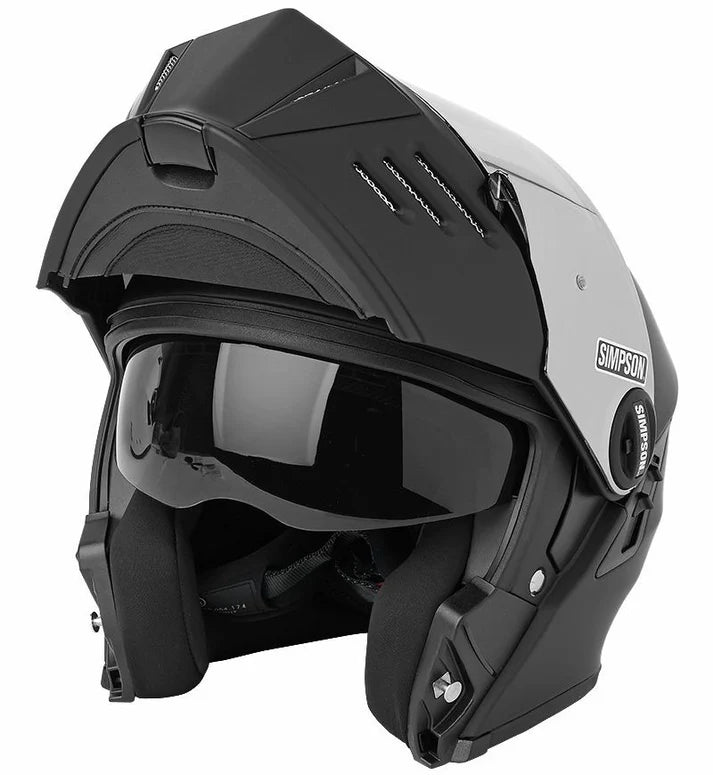 Simpson Darksome Solid Flip Front Helmet*