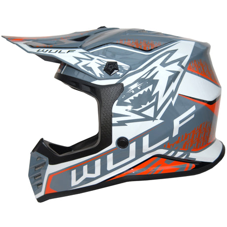 Wulfsport Youth Kids Air-X Motocross Helmet