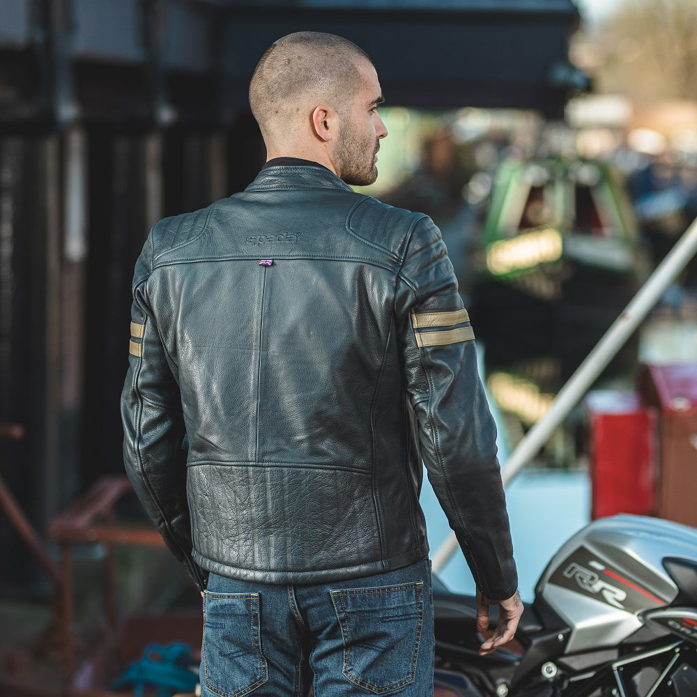 Spada Wyatt Classic Vintage CE AAA Leather Jacket – MSG Bike Gear