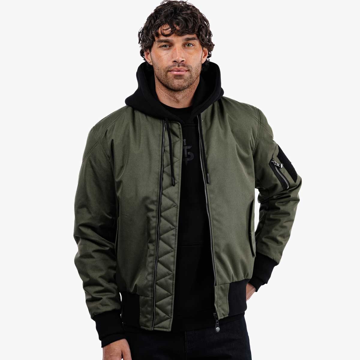 Spada Airforce MA1 CE Waterproof Bomber Jacket