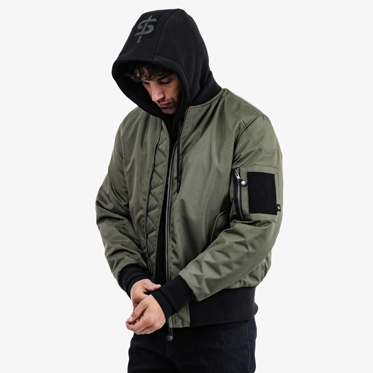 Spada Airforce MA1 CE Waterproof Bomber Jacket